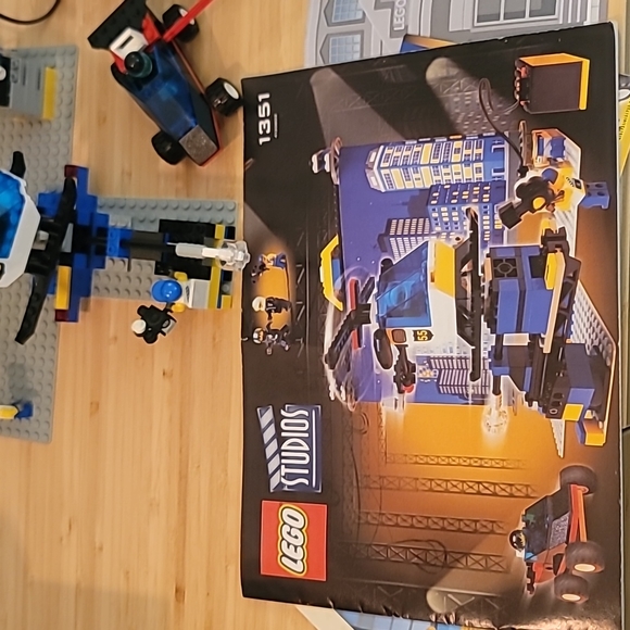 Lego Studios "Movie Backdrop Studio" 2001 complete working with instructions - Picture 3 of 10